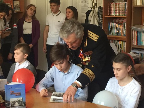 Дети войны рассказали ялтинским школьникам о своём  детстве, опалённом войной