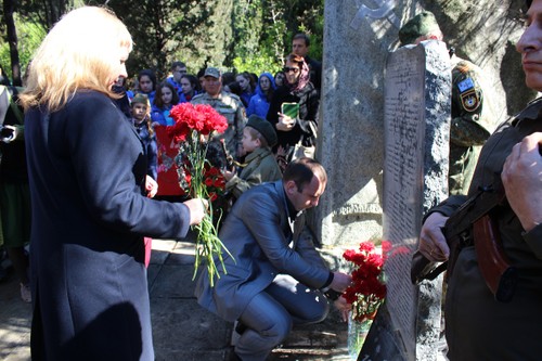 В Гурзуфе прошли мероприятия, приуроченные к 75-й годовщине со дня освобождения посёлка от фашистских захватчиков
