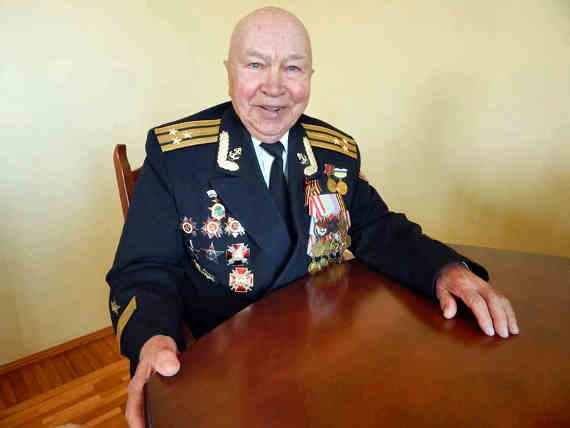 Ветерану ВОВ, участнику штурма Сапун-горы Ивану Ивановичу Патуку исполнилось 97 лет
