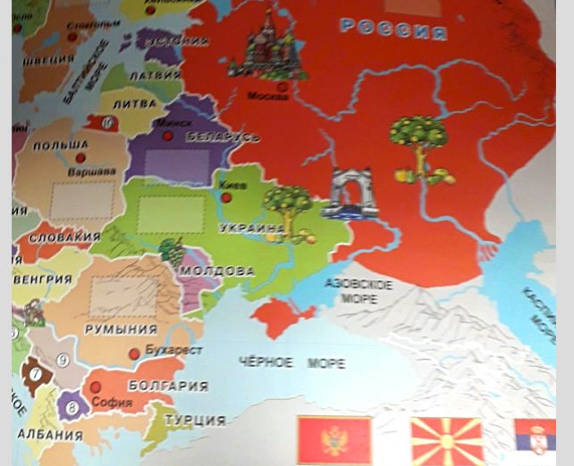 Зато с Крымом! Прибалты выпустили современную карту России в границах 16 века
