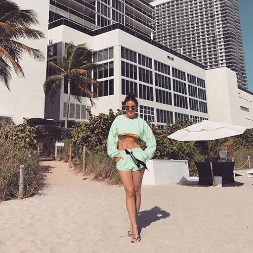Ани Лорак проводит новогодние каникулы в Майами