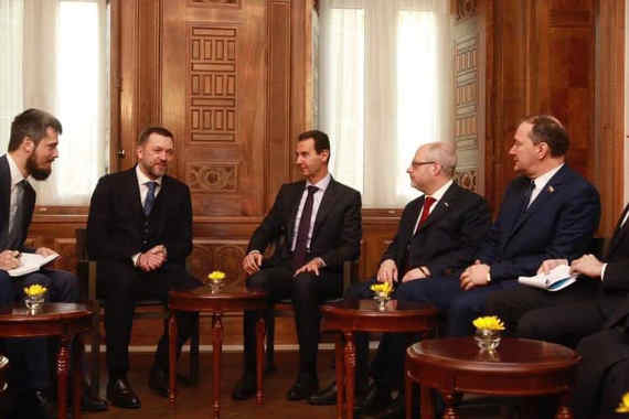 Белик пригласил президента Сирии в Крым