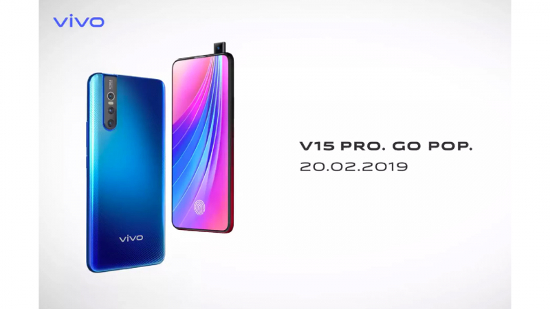 Vivo V15 Pro: первый смартфон с "выпрыгивающей" 32-мп камерой