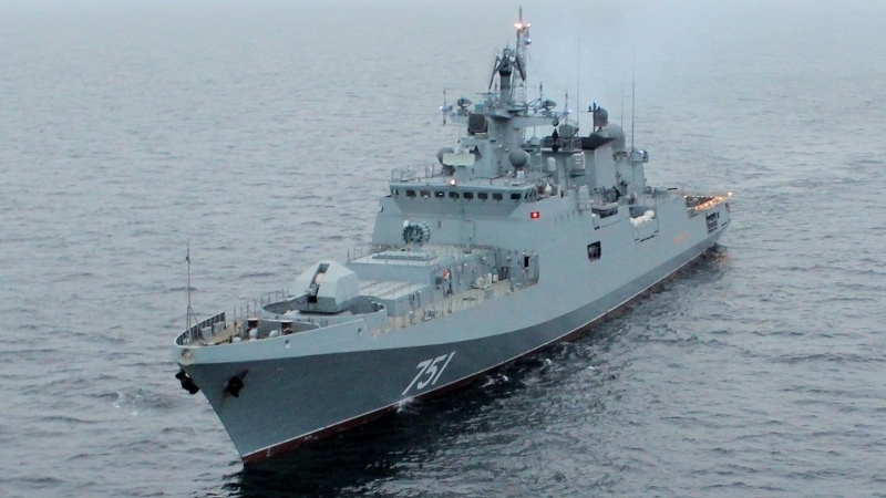 Оснащённый «Калибрами» фрегат «Адмирал Эссен» готовится к стрельбам в Чёрном море