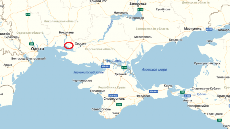 Украина хочет строить космодром возле Крыма
