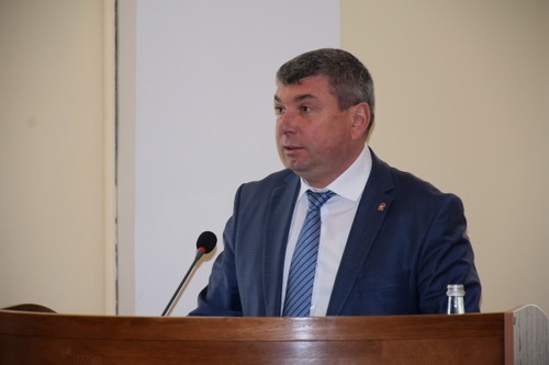 Роман Деркач выступил с ежегодным отчётом о работе