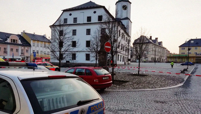 Бомба взорвалась в здании чешской мэрии