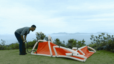 Надувная палатка TentTube устанавливается за 1 минуту (8 фото + видео)