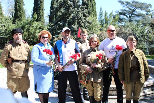 В Ливадии состоялся спортивно-патриотический  этап Всекрымского забега «Спасибо за Мир!»