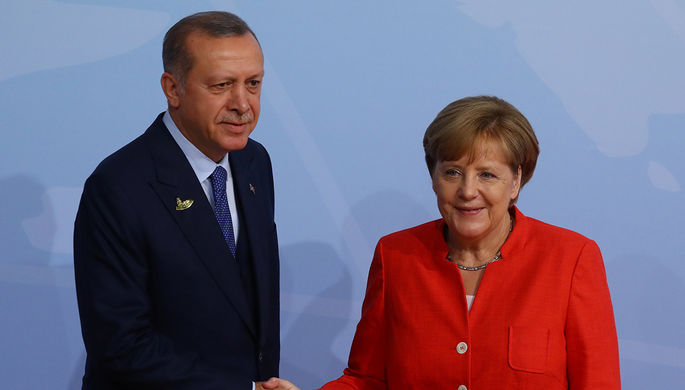 Эрдоган пособолезновал Меркель 