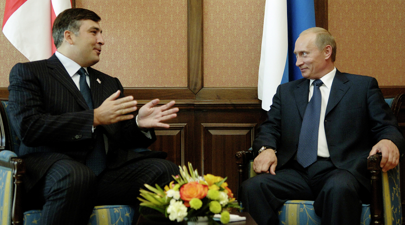 Саакашвили назвал Путина паханом