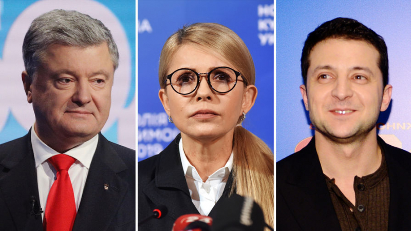 Зеленский предложил Тимошенко стать ведущей на дебатах с Порошенко 