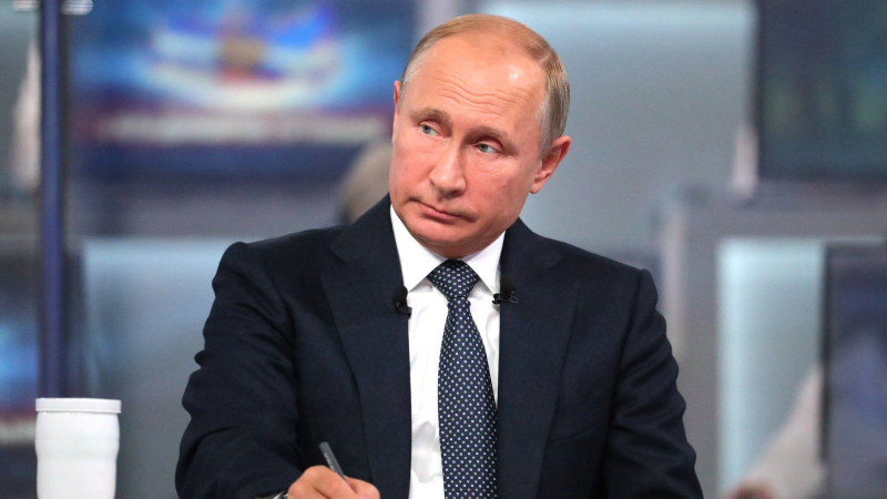 Когда будет прямая линия с Путиным в 2019 году? 