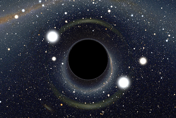 Ученые впервые увидели «бублик» сверхмассивной черной дыры