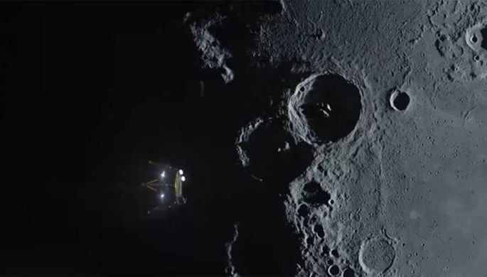 Израильский аппарат разбился при посадке на Луну 