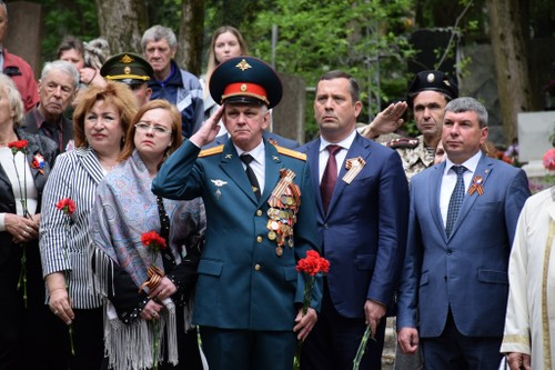 В Ялте перезахоронили останки воинов Великой Отечественной войны