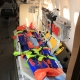 Курского школьника, получившего серьезные ожоги, на борту МЧС доставили в клинику для лечения