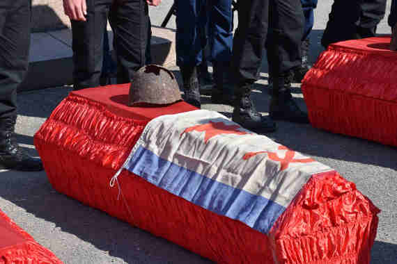 На Мемориальном кладбище советских воинов перезахоронили останки 159 защитников и освободителей Севастополя