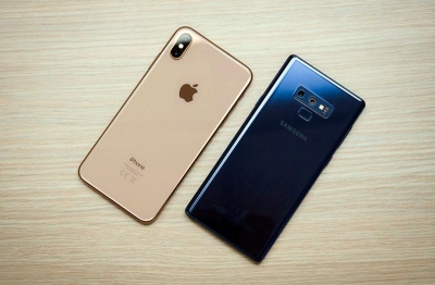 Сравнение Samsung Galaxy Note 9 vs Apple iPhone XS Max: лучших смартфонов 2018
