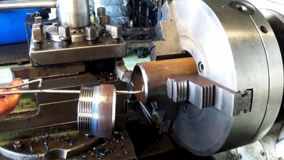 Как уменьшить диаметр стальной трубы трением