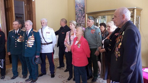 В Ливадийском дворце чествовали ветеранов