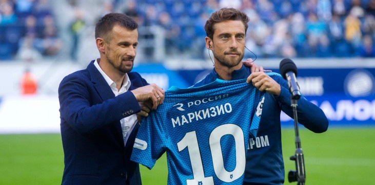 «Зенит» объявил о расторжении контракта с Маркизио, итальянец – первый трансфер Рибальты в клубе