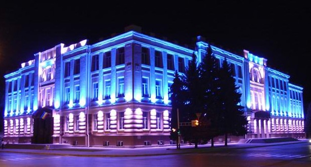 Фасадная подсветка зданий