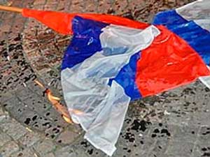 В Севастополе украли 15 российских флагов