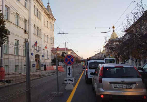 Большой ремонт: что делать с пробками в центре Севастополя?
