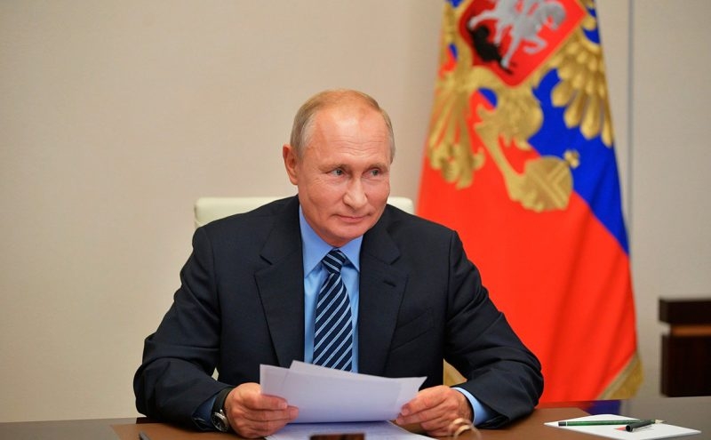 Владимир Путин сделал себе оригинальный подарок на День рождения 7 октября 2020 года