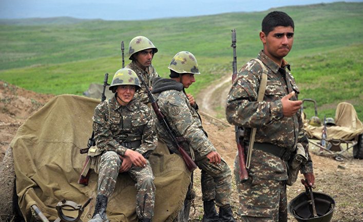 Новая карта боевых действий в Нагорном Карабахе на 12 октября 2020 года