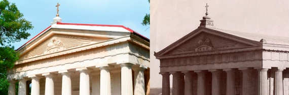 Ремонт храма в Севастополе выбился из исторического облика